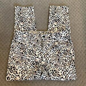 Chicos So Slimming Girlfriend Ankle Cheetah Print Pants